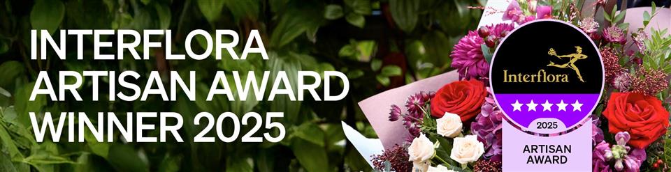 Interflora Artisan Florist Award Winner 2025